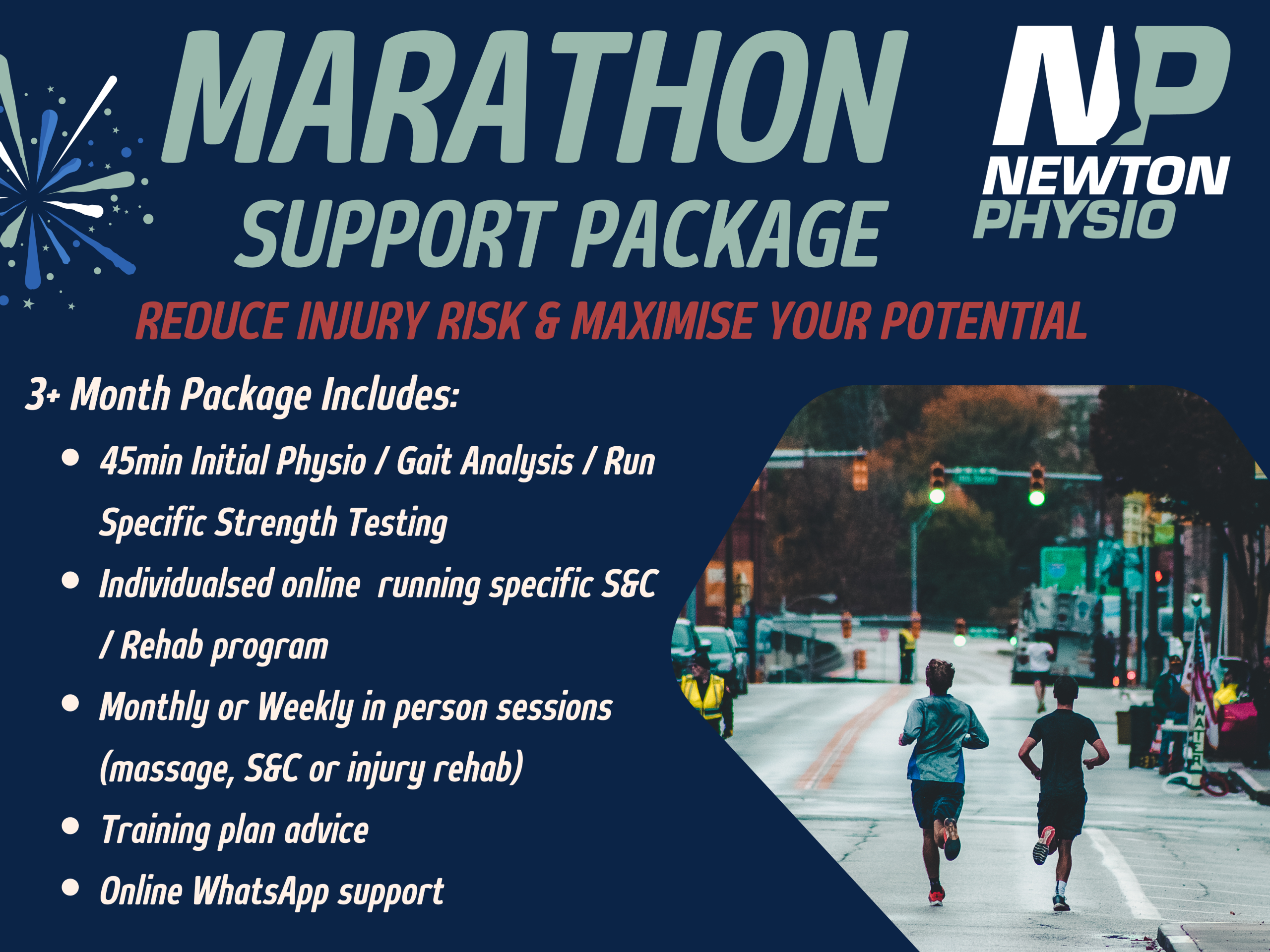 Copy of Gift voicher Marathon support package 2526 sports physio - marathon support package